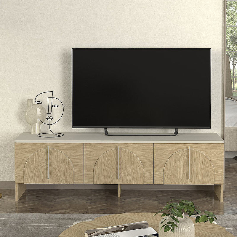 Έπιπλο τηλεόρασης Rebel  χρώμα rota oak - sandstone 150x35x45εκ.