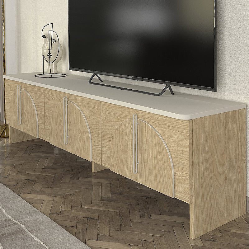 Έπιπλο τηλεόρασης Rebel  χρώμα rota oak - sandstone 150x35x45εκ.