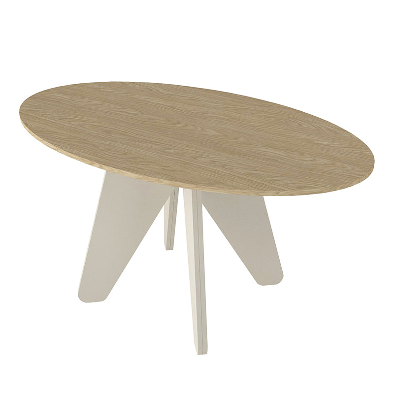 Τραπέζι Rebel  χρώμα rota oak - sandstone 150x90x75εκ.