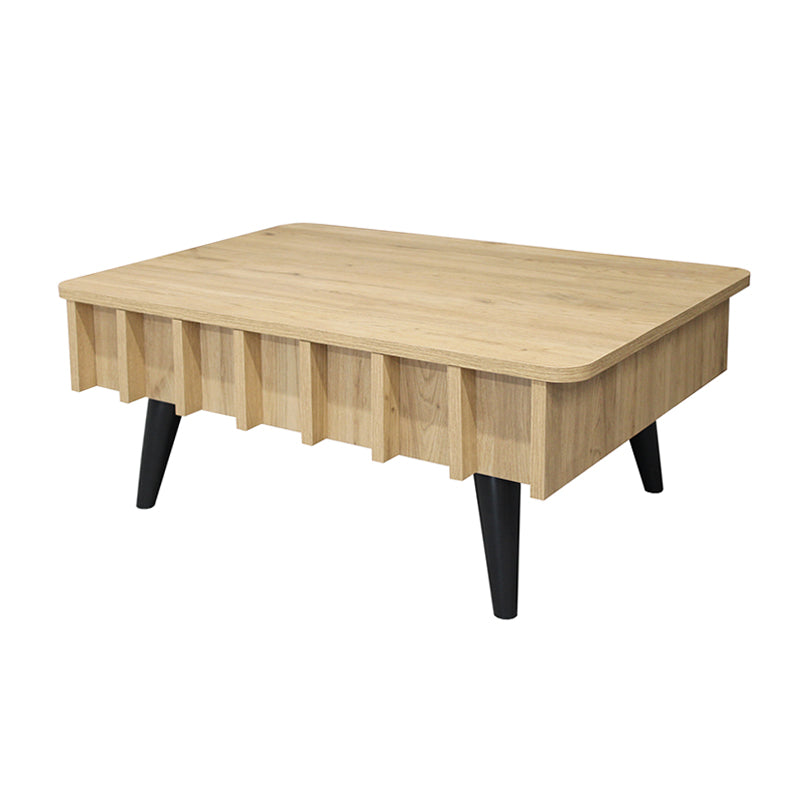 Τραπεζάκι σαλονιού Gemma  χρώμα sepet oak 90x59,6x36,8εκ.