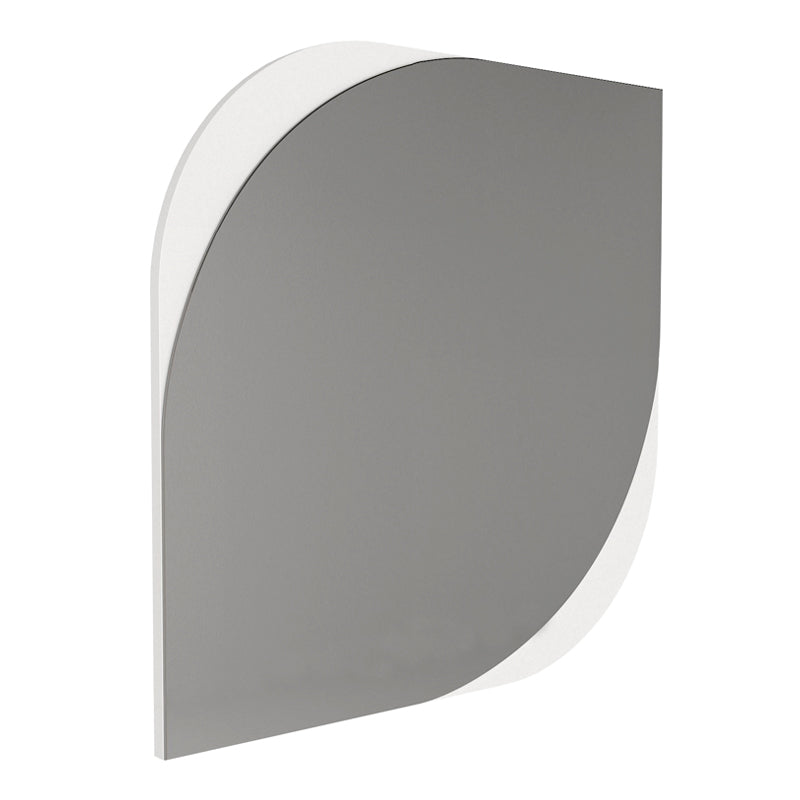 Καθρέπτης τοίχου Lava Μegapap χρώμα λευκό 70x2,2x70εκ.