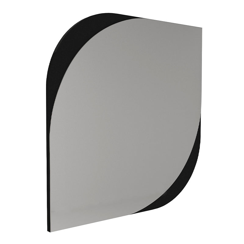 Καθρέπτης τοίχου Lava Μegapap χρώμα μαύρο 70x2,2x70εκ.