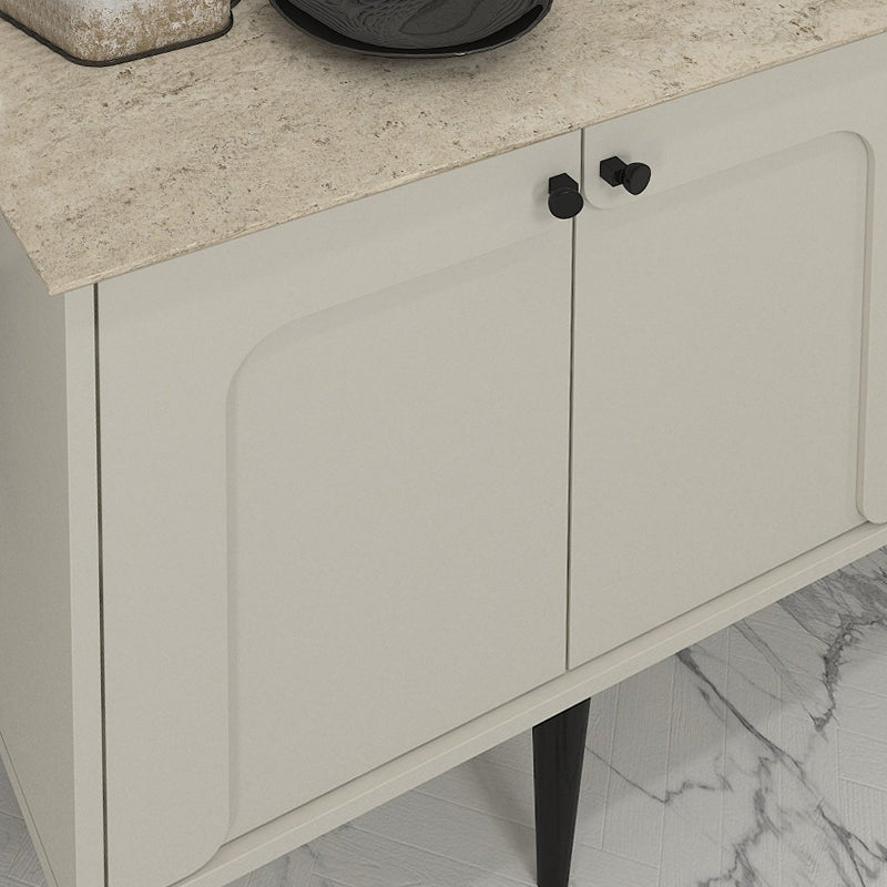 Μπουφές Sevilla  χρώμα sandstone - travertine 150x44,6x72,2εκ.