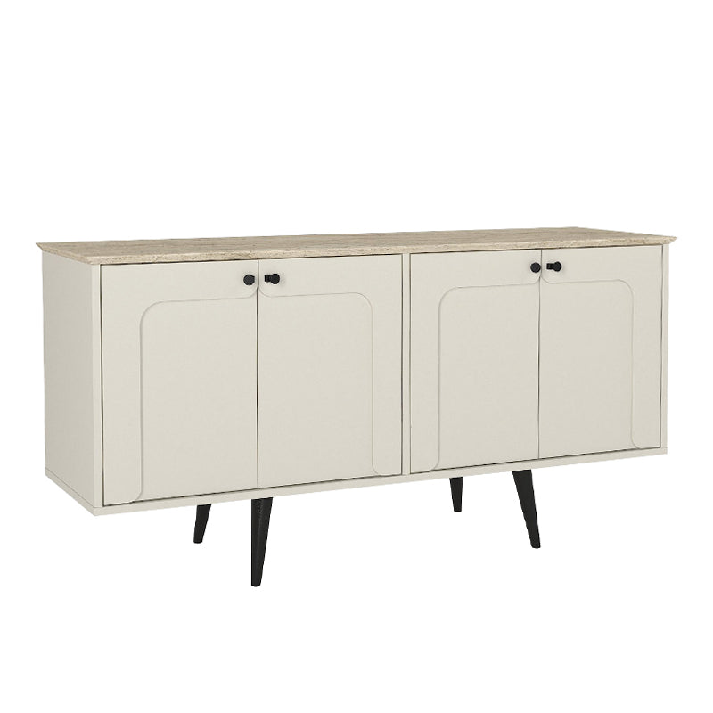 Μπουφές Sevilla  χρώμα sandstone - travertine 150x44,6x72,2εκ.