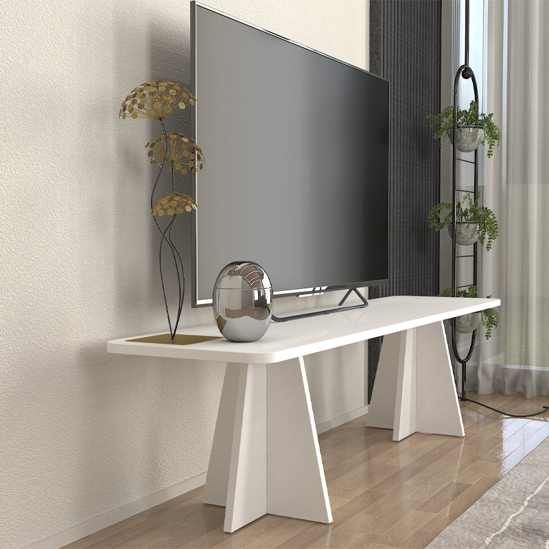 Έπιπλο τηλεόρασης Sugar  χρώμα λευκό 150x29,6x36,8εκ.