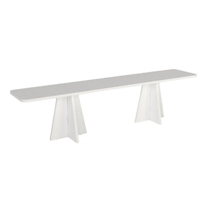 Έπιπλο τηλεόρασης Sugar  χρώμα λευκό 150x29,6x36,8εκ.