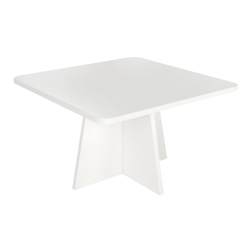 Τραπεζάκι σαλονιού Sugar  χρώμα λευκό 60x60x36,8εκ.