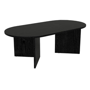 Τραπεζάκι σαλονιού Cortado  χρώμα sencron black 120x60x39,6εκ.