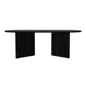 Τραπεζάκι σαλονιού Cortado  χρώμα sencron black 120x60x39,6εκ.