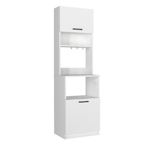 Έπιπλο κουζίνας Tuco 1  χρώμα λευκό 53,8x40x180εκ.