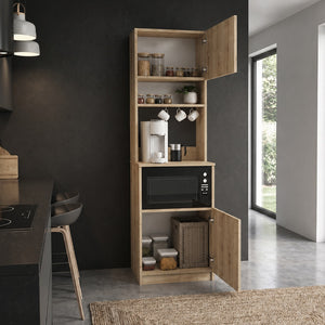 Έπιπλο κουζίνας Tuco 1  χρώμα sapphire oak 53,8x40x180εκ. - Pakobazaar