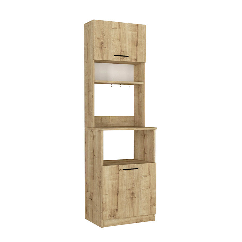 Έπιπλο κουζίνας Tuco 1  χρώμα sapphire oak 53,8x40x180εκ. - Pakobazaar