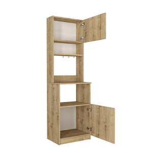 Έπιπλο κουζίνας Tuco 1  χρώμα sapphire oak 53,8x40x180εκ. - Pakobazaar