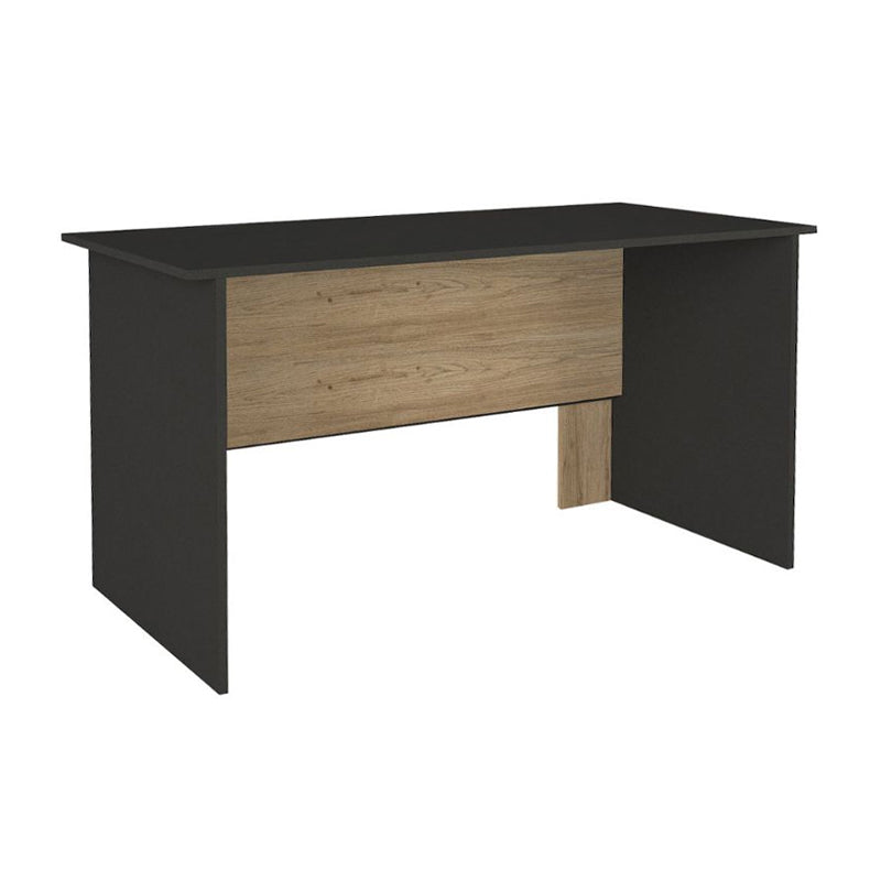 Γραφείο εργασίας Epito  χρώμα ανθρακί - sepet oak 140x59,6x76,8εκ.