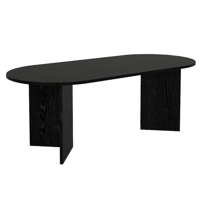 Τραπέζι Cortado  χρώμα sencron black 200x90x74εκ.