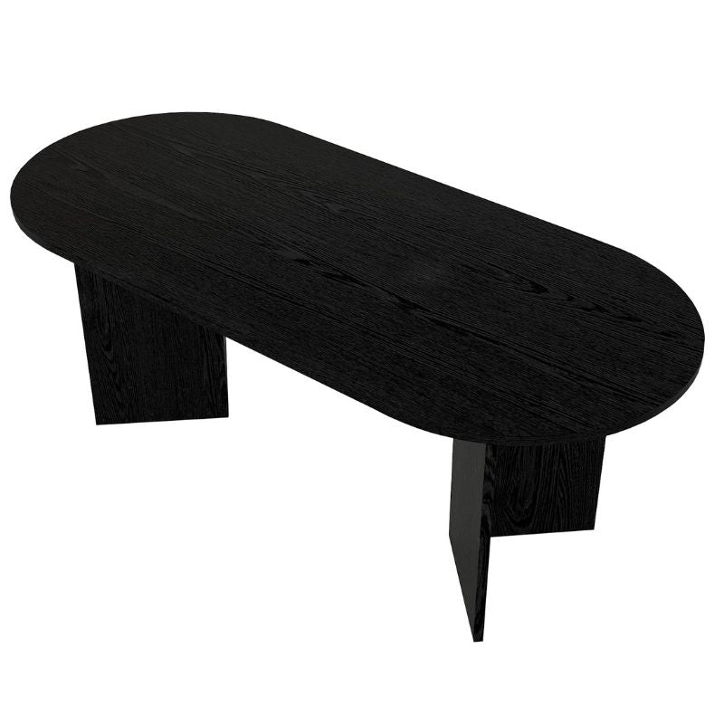 Τραπέζι Cortado  χρώμα sencron black 200x90x74εκ.