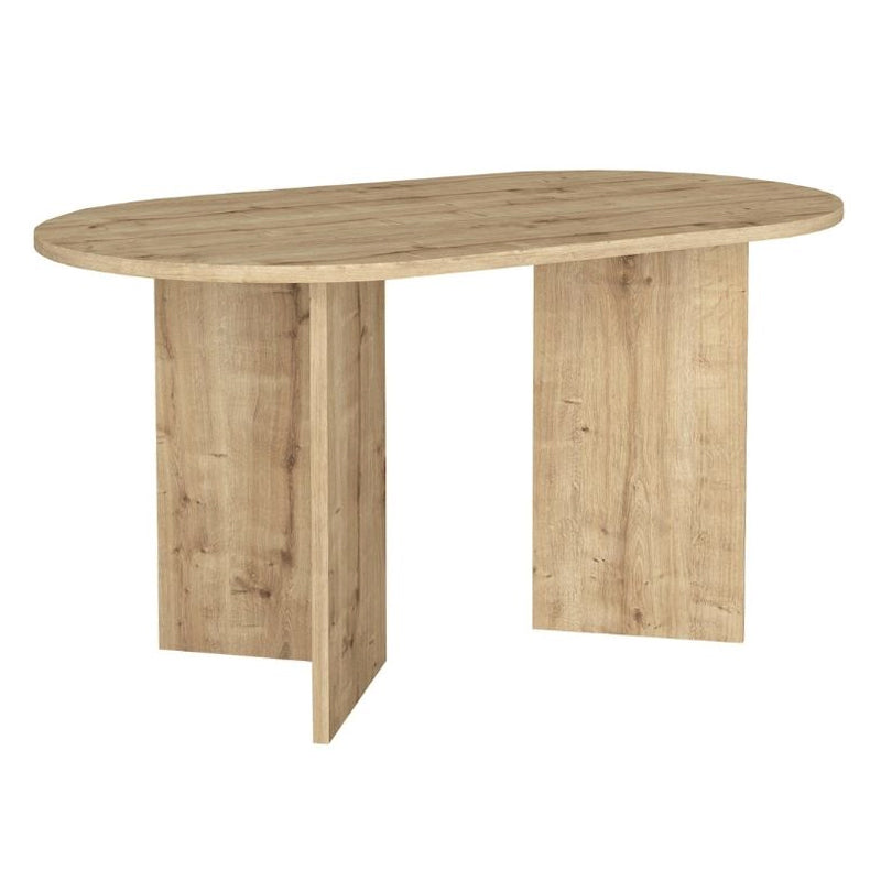 Τραπέζι Cortado  χρώμα sapphire oak 138x80x75εκ.