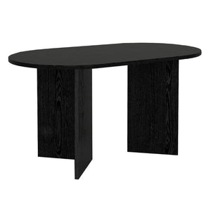 Τραπέζι Cortado  χρώμα sencron black 138x80x75εκ.