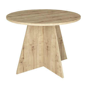 Τραπέζι Tailor  χρώμα sapphire oak Ø100x75,7εκ. - Pakobazaar