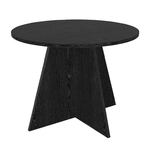 Τραπέζι Tailor  χρώμα sencron black Ø100x75,7εκ. - Pakobazaar