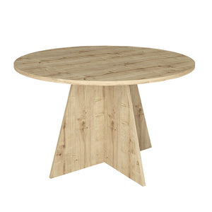 Τραπέζι Tailor  χρώμα sapphire oak Ø120x75,7εκ. - Pakobazaar