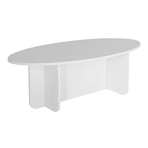 Τραπεζάκι σαλονιού Ravey  χρώμα λευκό 120x60x39,6εκ. - Pakobazaar