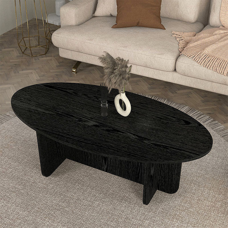 Τραπεζάκι σαλονιού Ravey  χρώμα sencron black 120x60x39,6εκ.