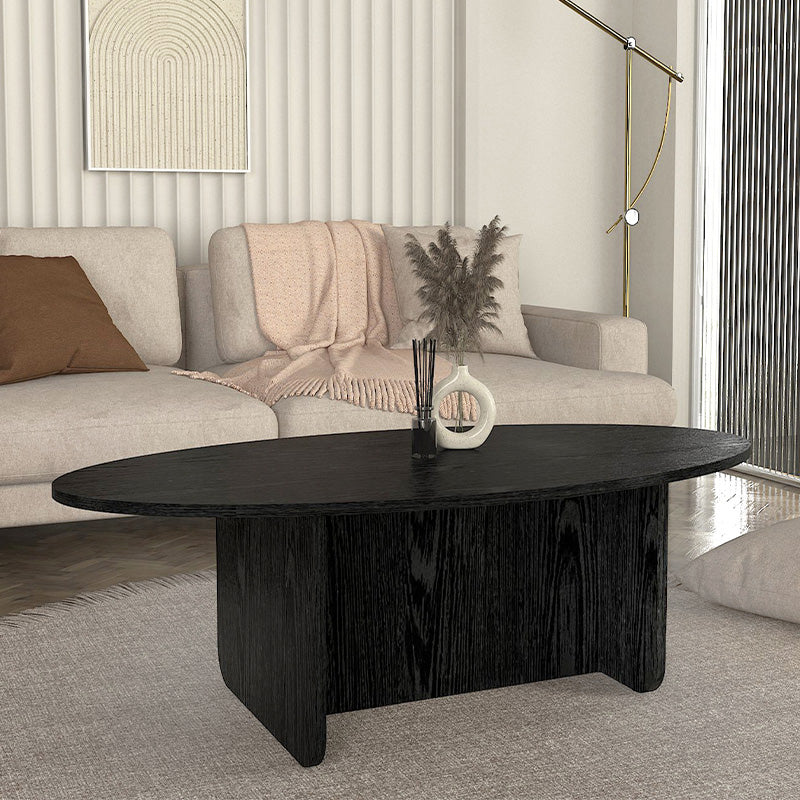 Τραπεζάκι σαλονιού Ravey  χρώμα sencron black 120x60x39,6εκ.