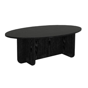 Τραπεζάκι σαλονιού Ravey  χρώμα sencron black 120x60x39,6εκ. - Pakobazaar