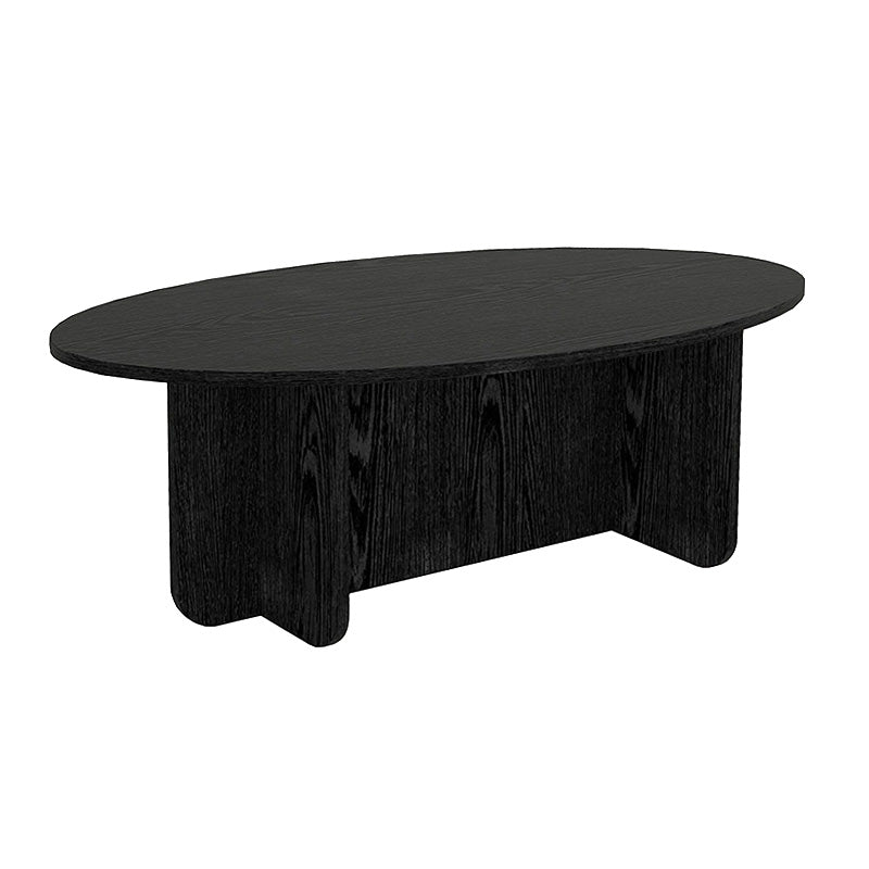Τραπεζάκι σαλονιού Ravey  χρώμα sencron black 120x60x39,6εκ.