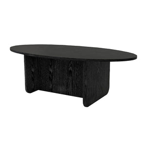 Τραπεζάκι σαλονιού Ravey  χρώμα sencron black 120x60x39,6εκ. - Pakobazaar