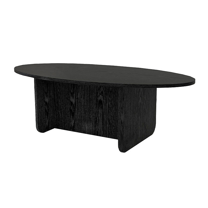 Τραπεζάκι σαλονιού Ravey  χρώμα sencron black 120x60x39,6εκ.
