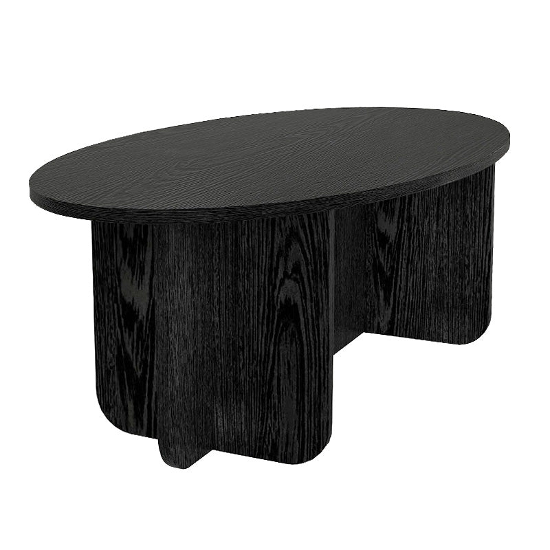 Τραπεζάκι σαλονιού Ravey  χρώμα sencron black 120x60x39,6εκ.