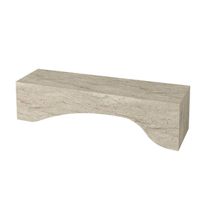 Έπιπλο τηλεόρασης Mara  με LED χρώμα travertine 150x31,4x40εκ. - Pakobazaar