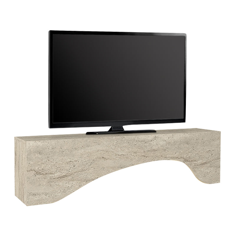 Έπιπλο τηλεόρασης Mara  με LED χρώμα travertine 150x31,4x40εκ. - Pakobazaar