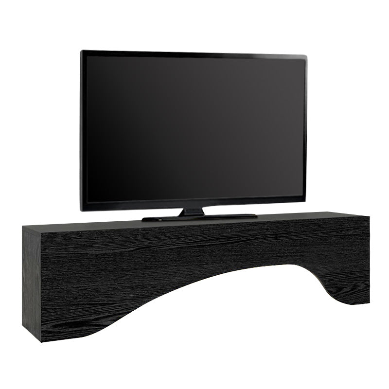 Έπιπλο τηλεόρασης Mara  με LED χρώμα sencron black 150x31,4x40εκ. - Pakobazaar