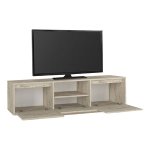 Έπιπλο τηλεόρασης Lumbera  χρώμα travertine 160x29,5x42εκ. - Pakobazaar