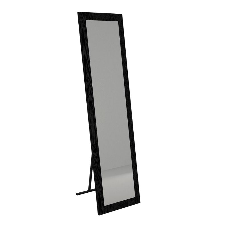 Καθρέπτης δαπέδου - τοίχου Lalu Μegapap χρώμα sencron black 40x150εκ. - Pakobazaar
