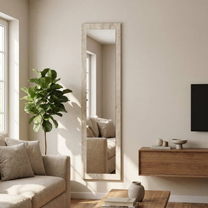 Καθρέπτης δαπέδου - τοίχου Lalu Μegapap χρώμα travertine 40x150εκ. - Pakobazaar