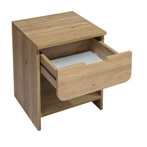 Κομοδίνο Mida  χρώμα sepet oak 45x40x52εκ. - Pakobazaar