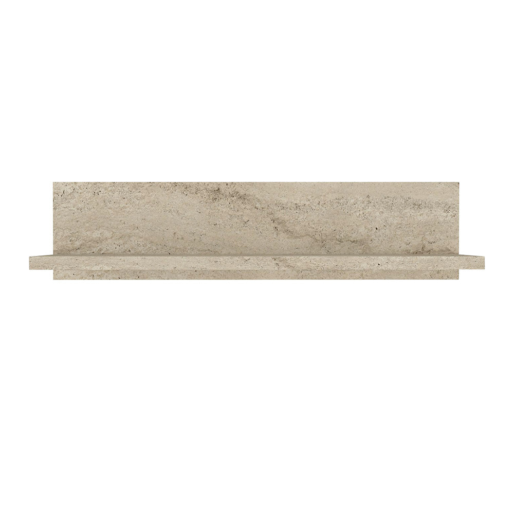 Ραφιέρα τοίχου Novella  χρώμα travertine 60x16,3x14,5εκ. - Pakobazaar