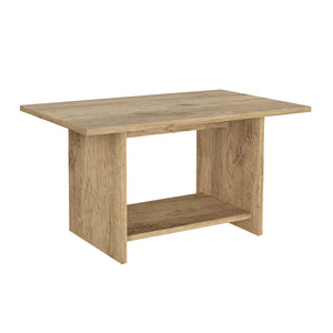 Τραπεζάκι σαλονιού Rema  χρώμα sepet oak 80x40x41,8εκ. - Pakobazaar
