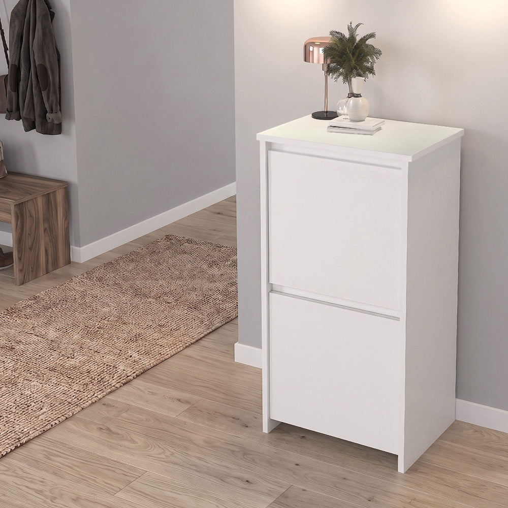 Παπουτσοθήκη Sarpedon  χρώμα λευκό 48x35x91,8εκ. - Pakobazaar