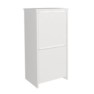 Παπουτσοθήκη Sarpedon  χρώμα λευκό 48x35x91,8εκ. - Pakobazaar