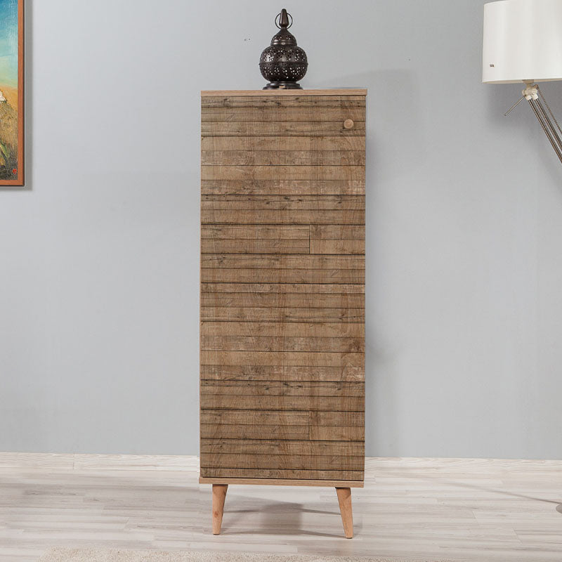 Παπουτσοθήκη - Ντουλάπι Soho  χρώμα sonoma 50x38x135εκ.