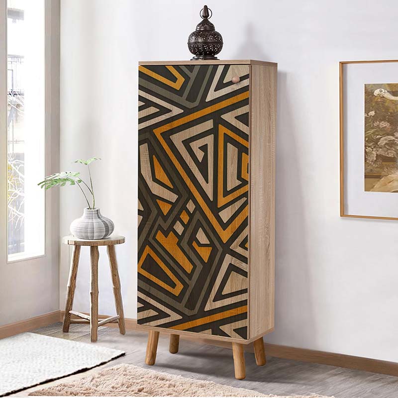 Παπουτσοθήκη - Ντουλάπι Soho  χρώμα sonoma 50x38x135εκ.