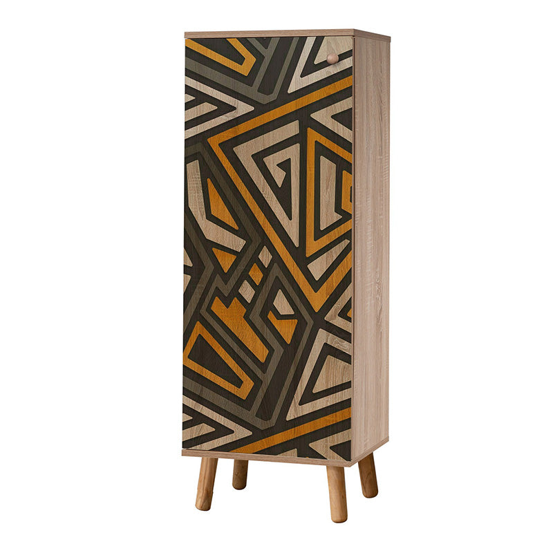 Παπουτσοθήκη - Ντουλάπι Soho  χρώμα sonoma 50x38x135εκ.