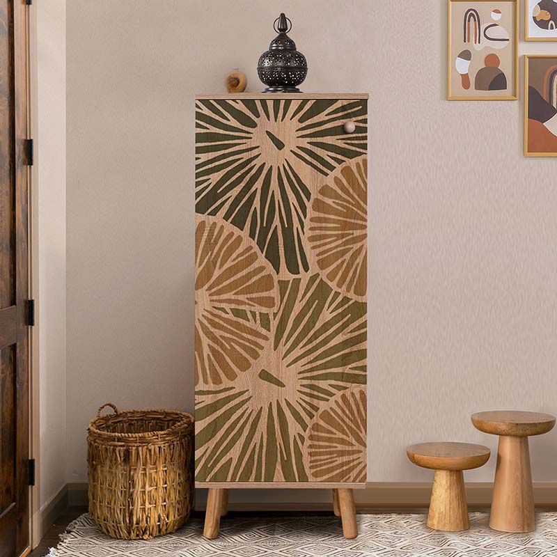 Παπουτσοθήκη - Ντουλάπι Soho  χρώμα sonoma 50x38x135εκ.