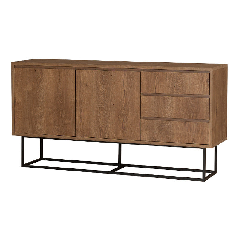 Μπουφές Amedeo  χρώμα καρυδί 140x36x72εκ. - Pakobazaar