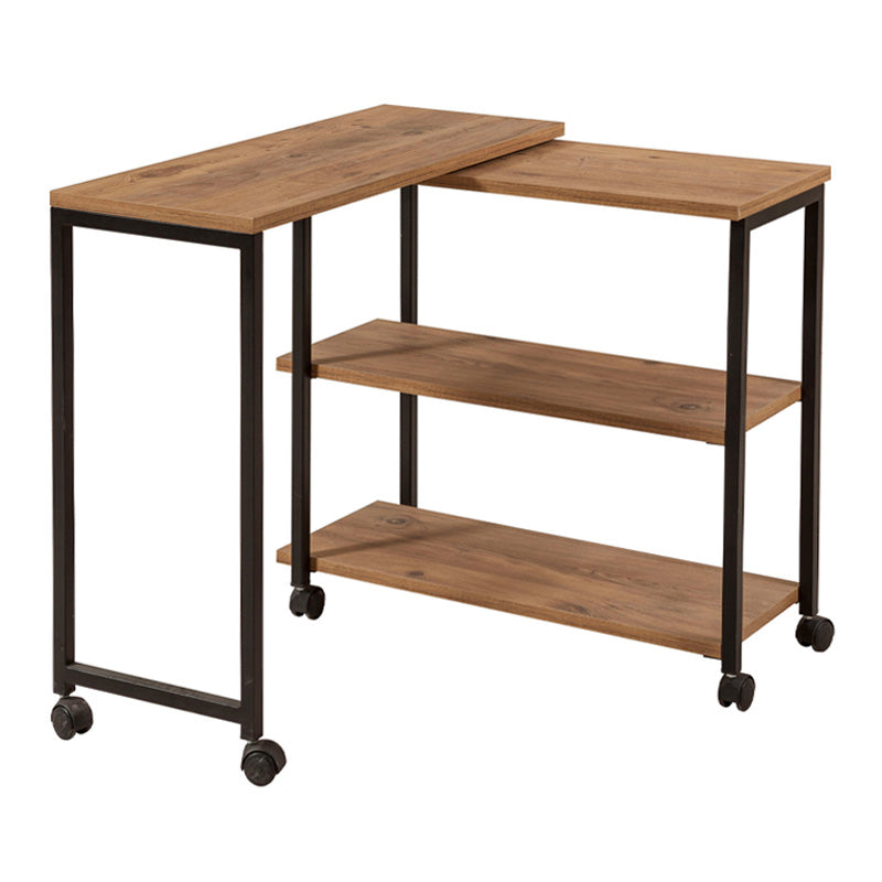 Τραπεζάκι βοηθητικό Frenk  πολυμορφικό χρώμα atlantic pine 76x30x66εκ.